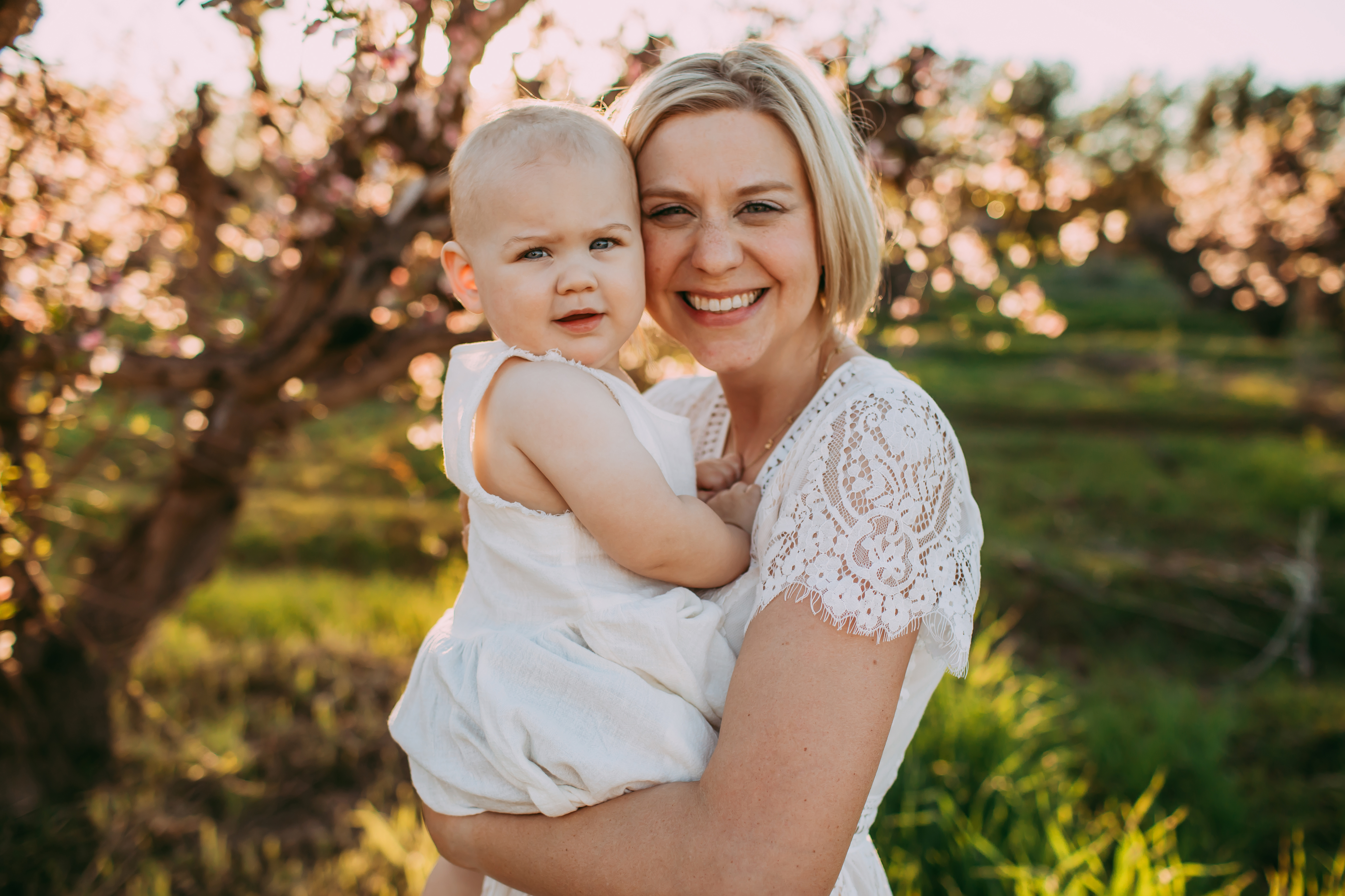 Becky with her daughter